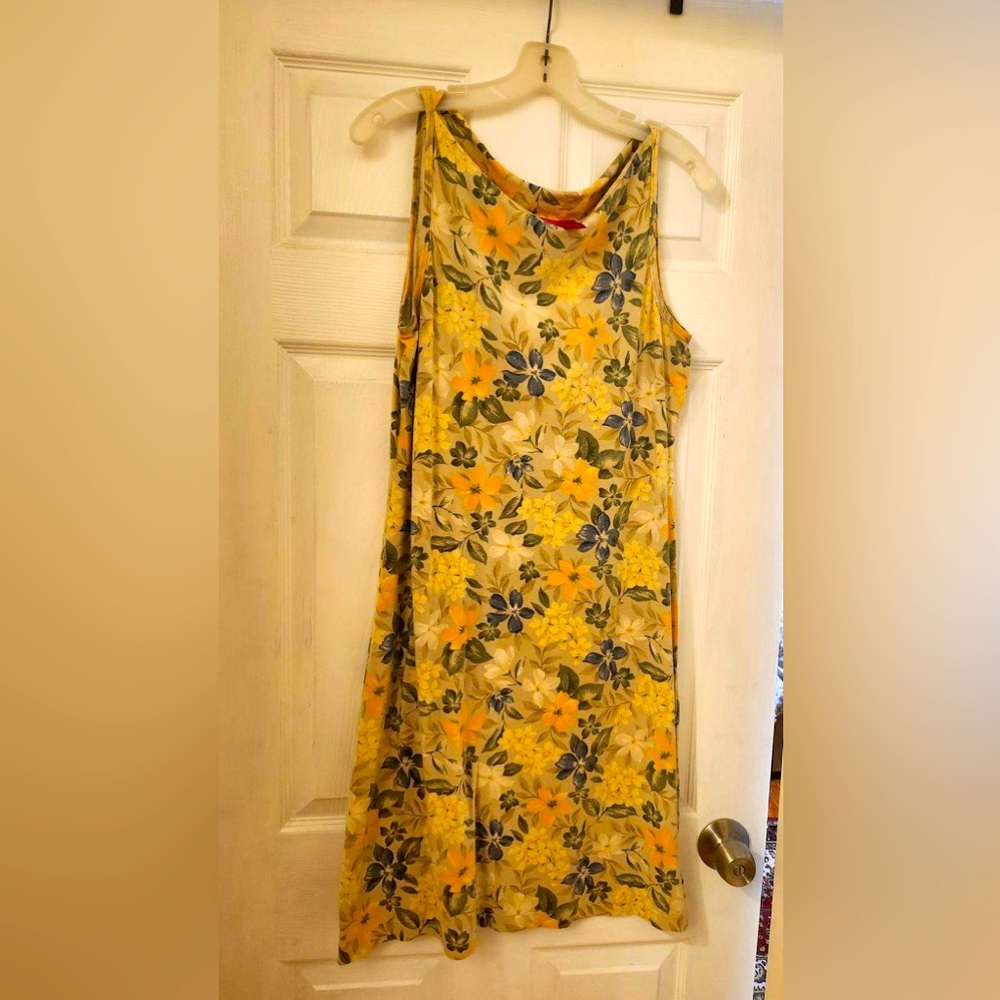 Liz Claiborne Women's Medium Size Midi Floral Dress